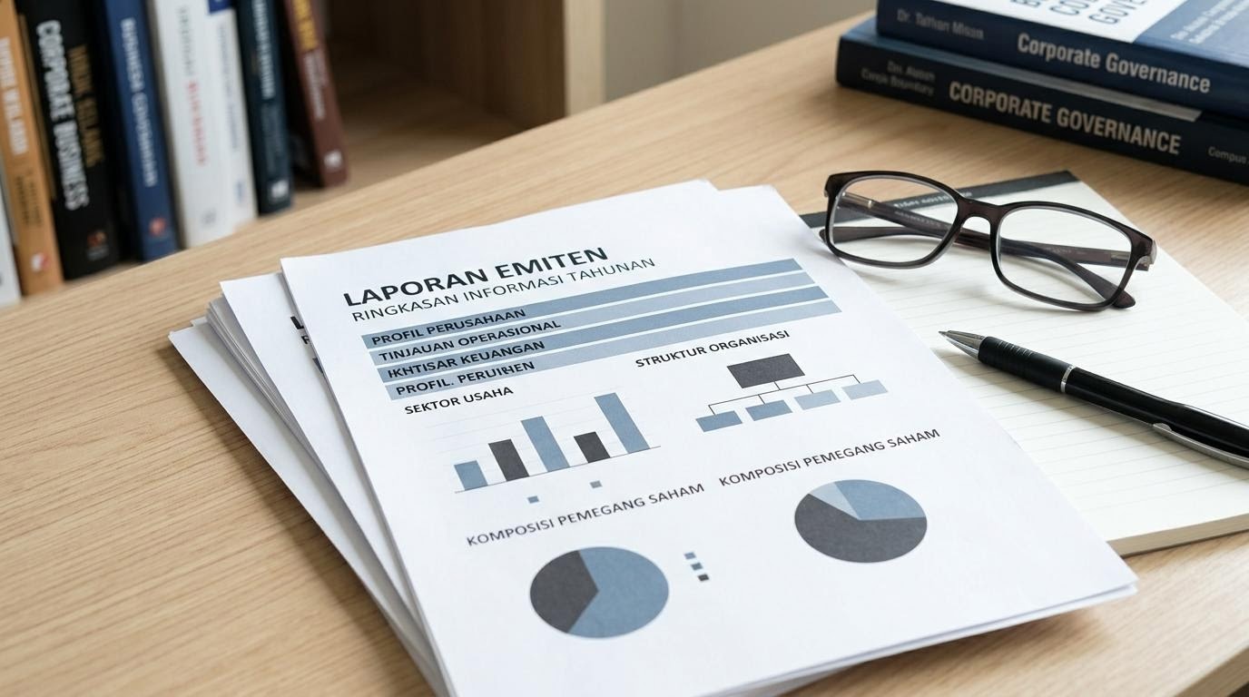 Dokumen laporan informasi emiten yang sedang ditelaah