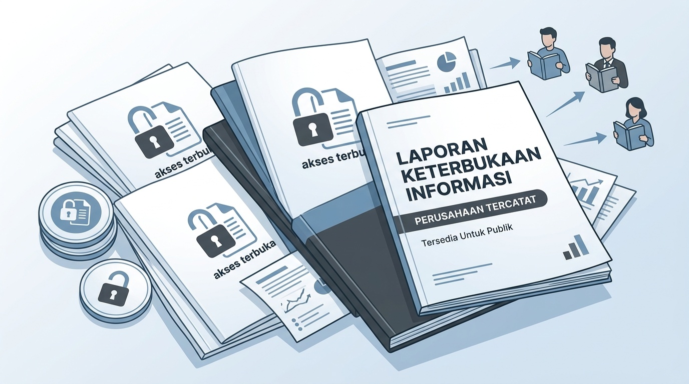 Dokumen keterbukaan informasi perusahaan tercatat di pasar modal